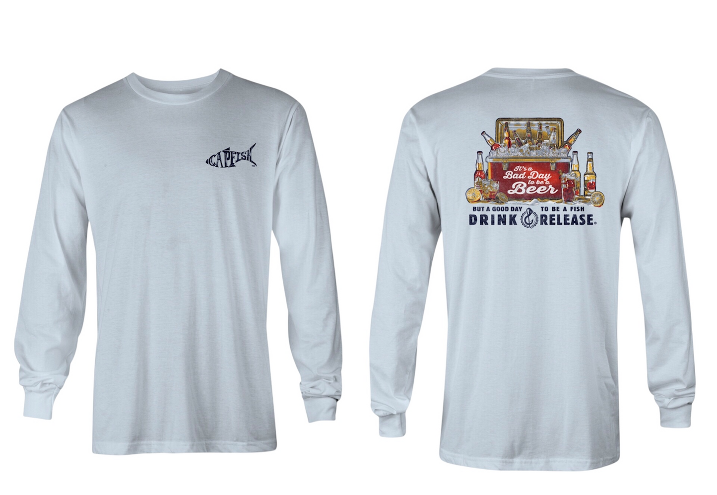 Capfish "Bad Day To Be A Beer" Long Sleeve T-Shirt