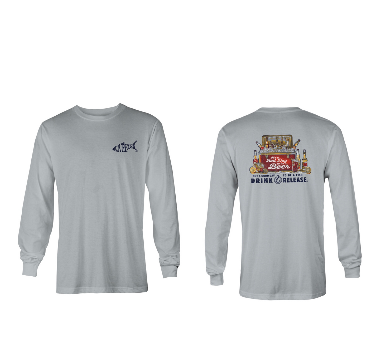 Capfish "Bad Day To Be A Beer" Long Sleeve T-Shirt