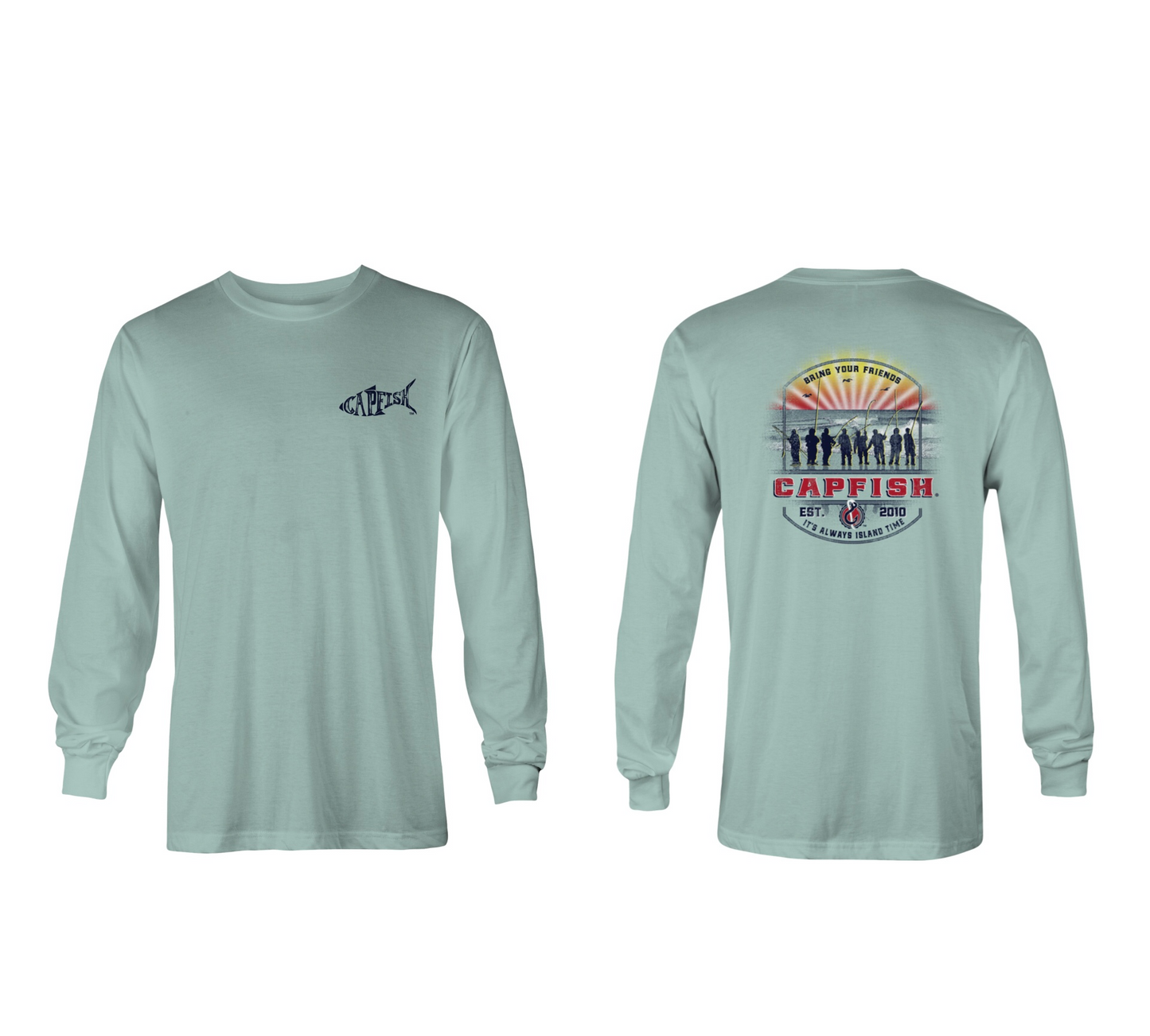 Capfish "Bring Your Friends" Long Sleeve T-Shirt