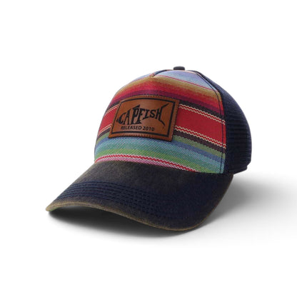Capfish Striped OFAS Trucker
