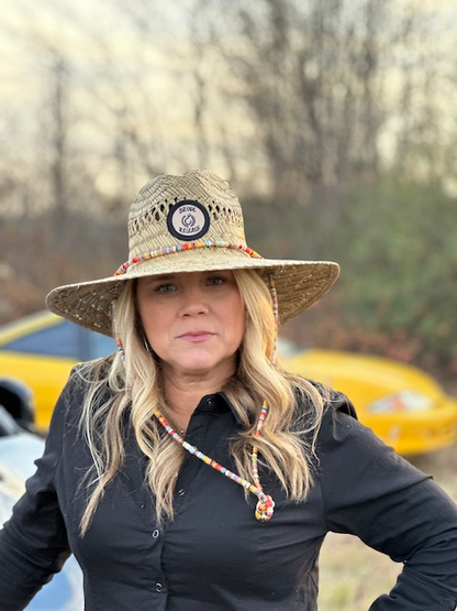 Delta Drink & Release Beach Straw Hat