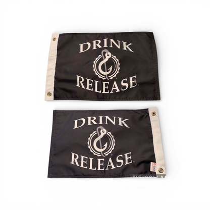Drink & Release Boat Flag